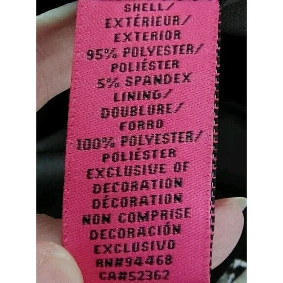 Betsey Johnson Dress Size 12 Pearled Collar Floral Sleeveless Zip Lined - Picture 10 of 14